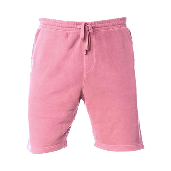 PRM50STPD Independent Trading Co. Pigment-Dyed Fleece Shorts Pigment Pink