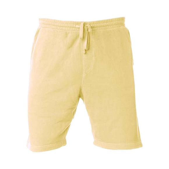 PRM50STPD Independent Trading Co. Pigment-Dyed Fleece Shorts Pigment Yellow