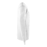 7451S Next Level Power Long Sleeve Pocket Crew White