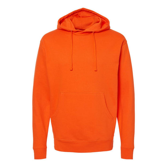 SS4500 Independent Trading Co. Midweight Hooded Sweatshirt Orange