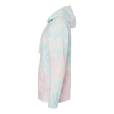 PRM4500TD Independent Trading Co. Midweight Tie-Dyed Hooded Sweatshirt Tie Dye Cotton Candy