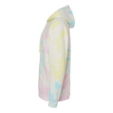 PRM4500TD Independent Trading Co. Midweight Tie-Dyed Hooded Sweatshirt Tie Dye Sunset Swirl