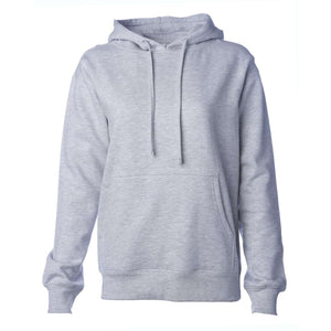 SS008 Independent Trading Co. Women's Midweight Hooded Sweatshirt Grey Heather