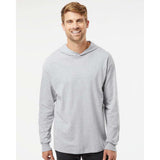 4930LSH Fruit of the Loom HD Cotton™ Jersey Hooded T-Shirt Athletic Heather