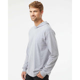 4930LSH Fruit of the Loom HD Cotton™ Jersey Hooded T-Shirt Athletic Heather