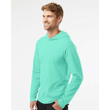 4930LSH Fruit of the Loom HD Cotton™ Jersey Hooded T-Shirt Cool Mint