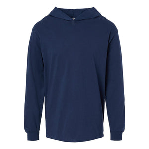 4930LSH Fruit of the Loom HD Cotton™ Jersey Hooded T-Shirt J. Navy