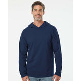 4930LSH Fruit of the Loom HD Cotton™ Jersey Hooded T-Shirt J. Navy