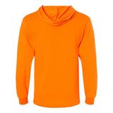 4930LSH Fruit of the Loom HD Cotton™ Jersey Hooded T-Shirt Safety Orange