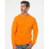 4930LSH Fruit of the Loom HD Cotton™ Jersey Hooded T-Shirt Safety Orange