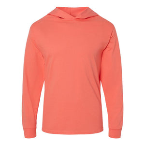 4930LSH Fruit of the Loom HD Cotton™ Jersey Hooded T-Shirt Sunset Coral