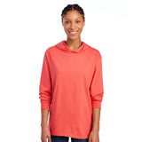 4930LSH Fruit of the Loom HD Cotton™ Jersey Hooded T-Shirt Sunset Coral