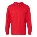 4930LSH Fruit of the Loom HD Cotton™ Jersey Hooded T-Shirt True Red