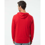 4930LSH Fruit of the Loom HD Cotton™ Jersey Hooded T-Shirt True Red