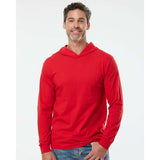 4930LSH Fruit of the Loom HD Cotton™ Jersey Hooded T-Shirt True Red