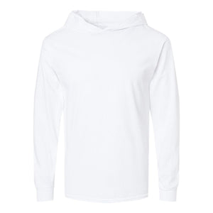 4930LSH Fruit of the Loom HD Cotton™ Jersey Hooded T-Shirt White