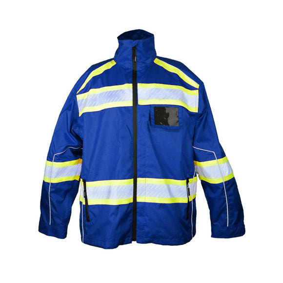 B300-303 Kishigo EV Series® Enhanced Visibility Premium Jacket Royal Blue/ Lime