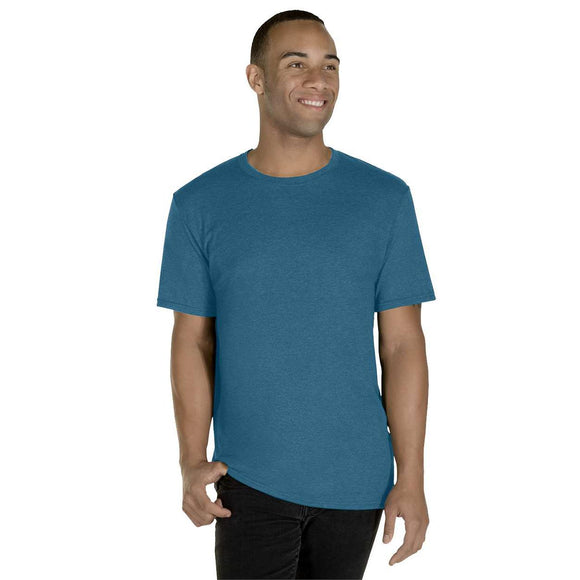 560MR JERZEES Premium Blend Ringspun Crewneck T-Shirt Digital Teal Heather