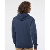 98CR JERZEES Nublend® Billboard Hooded Sweatshirt Indigo Heather/ White