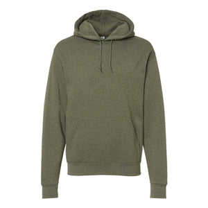 996MR JERZEES NuBlend® Hooded Sweatshirt Military Green Heather