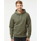 996MR JERZEES NuBlend® Hooded Sweatshirt Military Green Heather