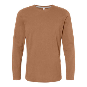 6918 LAT Fine Jersey Long Sleeve Tee Coyote Brown