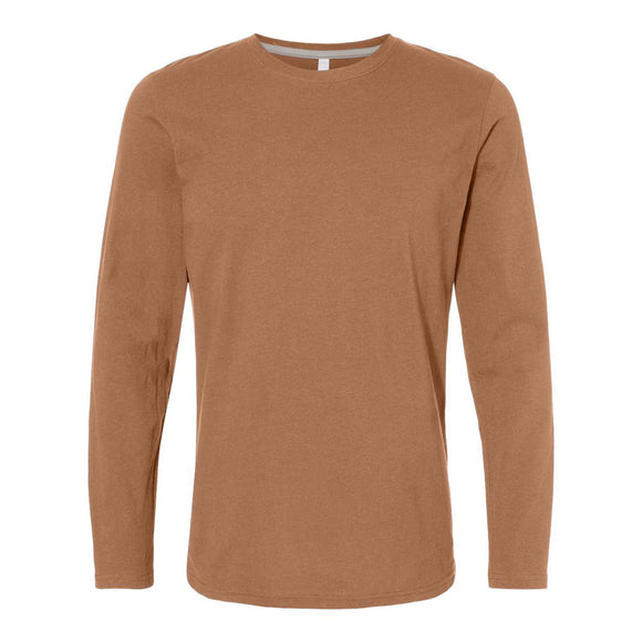 6918 LAT Fine Jersey Long Sleeve Tee Coyote Brown