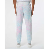 PRM50PTTD Independent Trading Co. Tie-Dyed Fleece Pants Tie Dye Cotton Candy