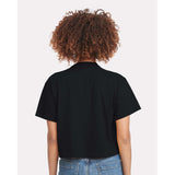 1580 Next Level Women's Ideal Crop Top Black