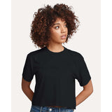 1580 Next Level Women's Ideal Crop Top Black