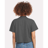 1580 Next Level Women's Ideal Crop Top Dark Grey