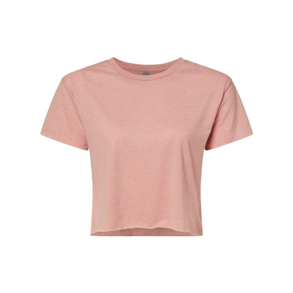 1580 Next Level Women's Ideal Crop Top Desert Pink