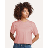 1580 Next Level Women's Ideal Crop Top Desert Pink