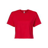 1580 Next Level Women's Ideal Crop Top Red