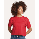 1580 Next Level Women's Ideal Crop Top Red