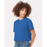 1580 Next Level Women's Ideal Crop Top Royal