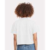 1580 Next Level Women's Ideal Crop Top White