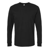 1801 Next Level Unisex Heavyweight Long Sleeve T-Shirt Black