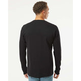 1801 Next Level Unisex Heavyweight Long Sleeve T-Shirt Black