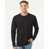 1801 Next Level Unisex Heavyweight Long Sleeve T-Shirt Black