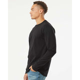 1801 Next Level Unisex Heavyweight Long Sleeve T-Shirt Black