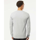 1801 Next Level Unisex Heavyweight Long Sleeve T-Shirt Heather Grey