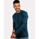 1801 Next Level Unisex Heavyweight Long Sleeve T-Shirt Midnight Navy