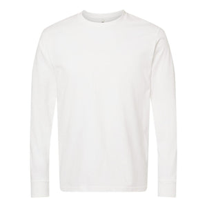 1801 Next Level Unisex Heavyweight Long Sleeve T-Shirt White