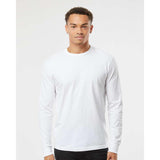 1801 Next Level Unisex Heavyweight Long Sleeve T-Shirt White