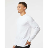 1801 Next Level Unisex Heavyweight Long Sleeve T-Shirt White