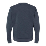 9002 Next Level Unisex Malibu Crewneck Sweatshirt Heather Midnight Navy