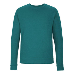 9002 Next Level Unisex Malibu Crewneck Sweatshirt Heather Teal