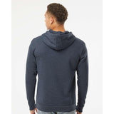 9302 Next Level Unisex Malibu Hoodie Heather Midnight Navy