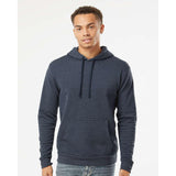 9302 Next Level Unisex Malibu Hoodie Heather Midnight Navy